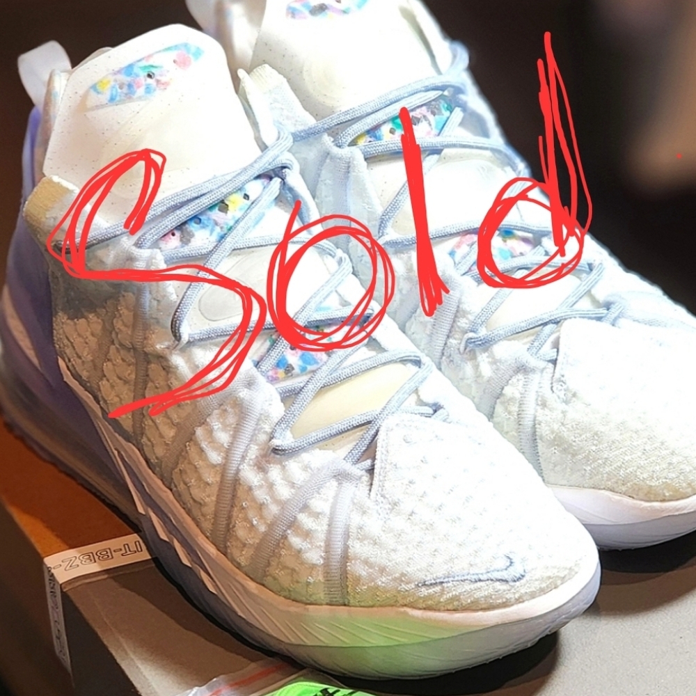 Nike LeBron XVIII. Play for the future Shoes